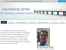Tablet Screenshot of healingandtransformationcenter.com